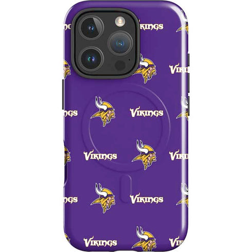 NFL Minnesota Vikings Blitz Series iPhone 16 Pro Magsafe Impact Case